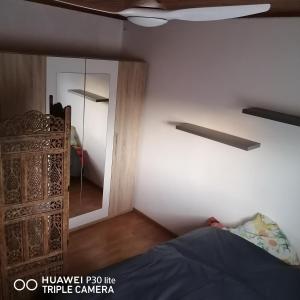 Postel nebo postele na pokoji v ubytování Kaze paradis