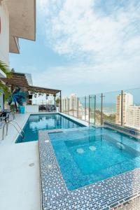 Kolam renang di atau dekat dengan Hotel Zi One Luxury