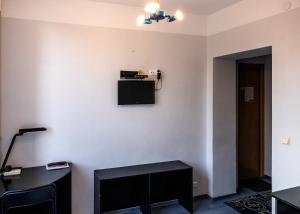 TV a/nebo společenská místnost v ubytování Vilnius Centre Flat
