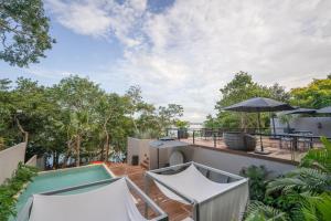 Zahrada ubytování Amaranto Bacalar Hotel Boutique