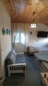 Postel nebo postele na pokoji v ubytování VIP Durmitor