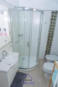 Et badeværelse på Casa Thorne