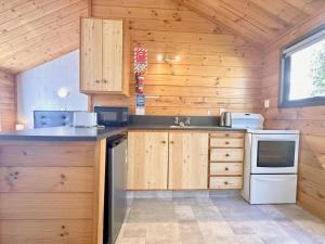 Kuchyň nebo kuchyňský kout v ubytování Orewa Motor Lodge + 16 fotografií