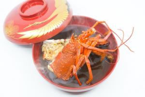 日式旅馆内部或周边提供的食物