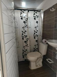 Koupelna v ubytování Hostal el paraiso - como en casa