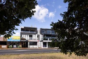 Bygningen som vandrehjemmet ligger i