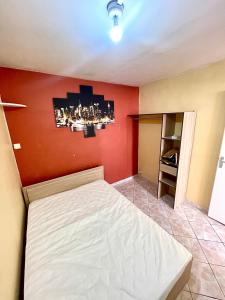 Postel nebo postele na pokoji v ubytování Appartement paisible en colocation