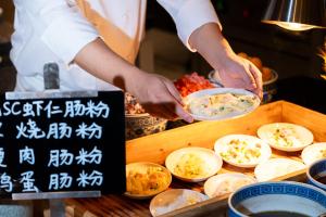 酒店内部或周边提供的食物