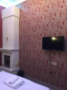 TV a/nebo společenská místnost v ubytování Baku Gardens + 15 fotografií