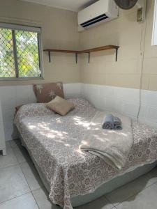 Postel nebo postele na pokoji v ubytování Cosy room tropical garden + 9 fotografií