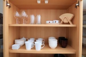 Set per la preparazione di tè e caffè presso Tokyu Vacations Atami