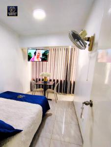 Postel nebo postele na pokoji v ubytování Comfort Hostal Lima
