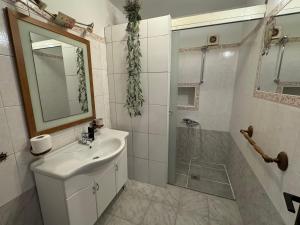 Kúpeľňa v ubytovaní Apartman Viki