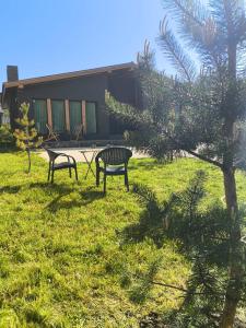Aed väljaspool majutusasutust TwinSide Chalet Bakuriani