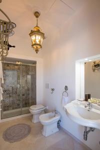 Kúpeľňa v ubytovaní Palazzo Cacace Relais