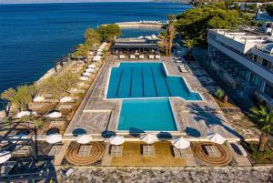 The swimming pool at or close to Ramada Loutraki Poseidon Resort