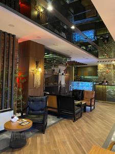 Posezení v ubytování SİMİSSO HOTEL