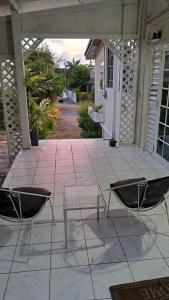Patio nebo venkovní prostory v ubytování Rain