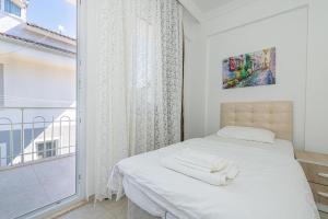 Ένα ή περισσότερα κρεβάτια σε δωμάτιο στο Villa Ekiz, Fethiye +40 φωτογραφίες