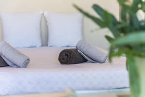 Posteľ alebo postele v izbe v ubytovaní Studio cosy lumineux, front de mer, proche plage