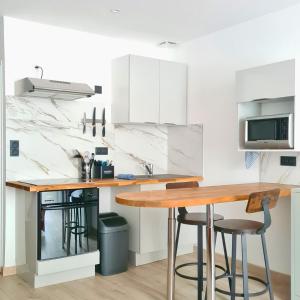 Køkken eller tekøkken på L'épi doré