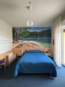 Postel nebo postele na pokoji v ubytování Hotel Aquavite