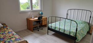 Postel nebo postele na pokoji v ubytování Basecamp18