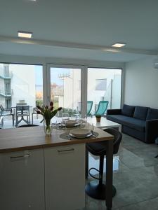Posezení v ubytování Villapark Apartmanok A-B 3, 4,