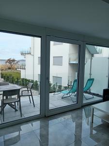 Balkón nebo terasa v ubytování Villapark Apartmanok A-B 3, 4,