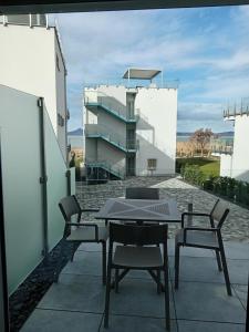 Balkón nebo terasa v ubytování Villapark Apartmanok A-B 3, 4,