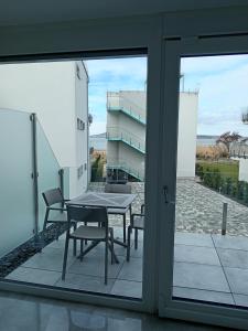 Balkón nebo terasa v ubytování Villapark Apartmanok A-B 3, 4,
