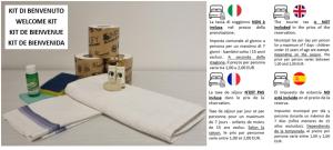 un volantino per un bagno con distributore di asciugamani di CASA ALPINA - Relax e natura a La Thuile a La Thuile