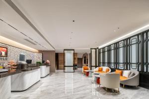 Posezení v ubytování Guangzhou JinTang Hotel