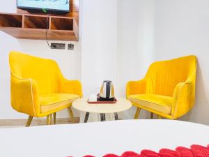 Posezení v ubytování Hotel SOHO 62