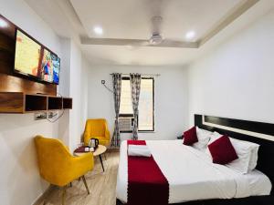 Postel nebo postele na pokoji v ubytování Hotel SOHO 62