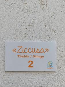 Certifikát, hodnocení, plakát nebo jiný dokument vystavený v ubytování Curtigghiu Mondello