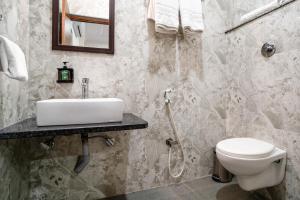 Koupelna v ubytování Hotel U Connect Udaipur