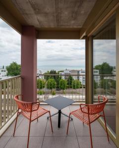 Balkon oz. terasa v nastanitvi b-smart hotel Arbon