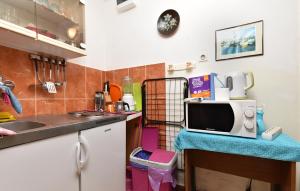 Kuchyňa alebo kuchynka v ubytovaní Apartments Slavica 1356