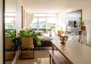 Χώρος καθιστικού στο Plett Holiday /Sea View/ Apartment