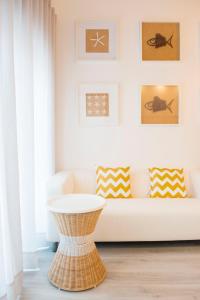 A seating area at Home Sweet Praia