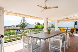 En balkon eller terrasse på Villa Ana