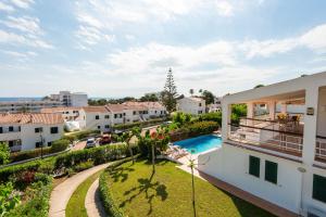 an aerial view of a house with a swimming pool at Villa Ana by Escape Home in Santo Tomás