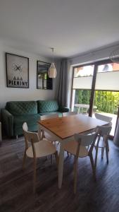 Χώρος καθιστικού στο Apartamenty Szczawnica A2