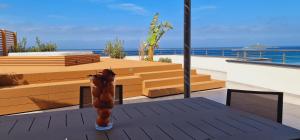 Nespecifikovaný výhled na moře nebo výhled na moře při pohledu z hotelu