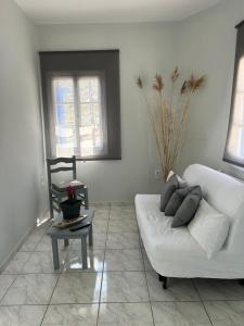 Posezení v ubytování Panorama Rooms