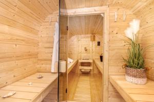 Koupelna v ubytování Haus am Strand Ferienwohnung Haus am Strand 5