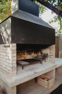 Gril dostupný pro hosty v prázdninového domu