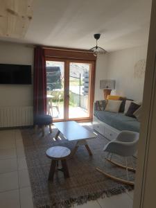 Χώρος καθιστικού στο Appartement 3 étoiles pour 4 personnes avec piscine +7 φωτογραφίες