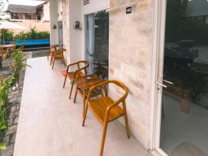 Balkón nebo terasa v ubytování Zavana rooms & Restaurant